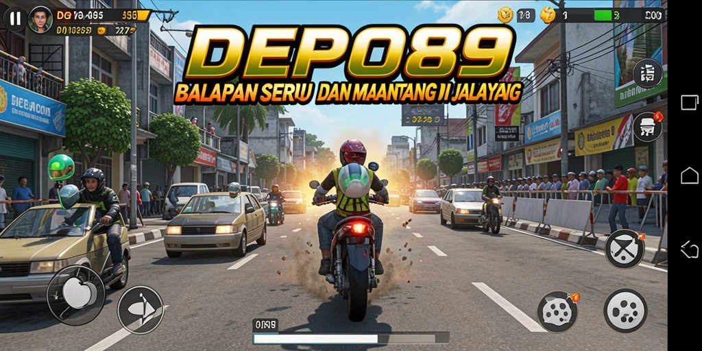 Bagaimana gameplay seru di DEPO89 dengan balapan mendebarkan.