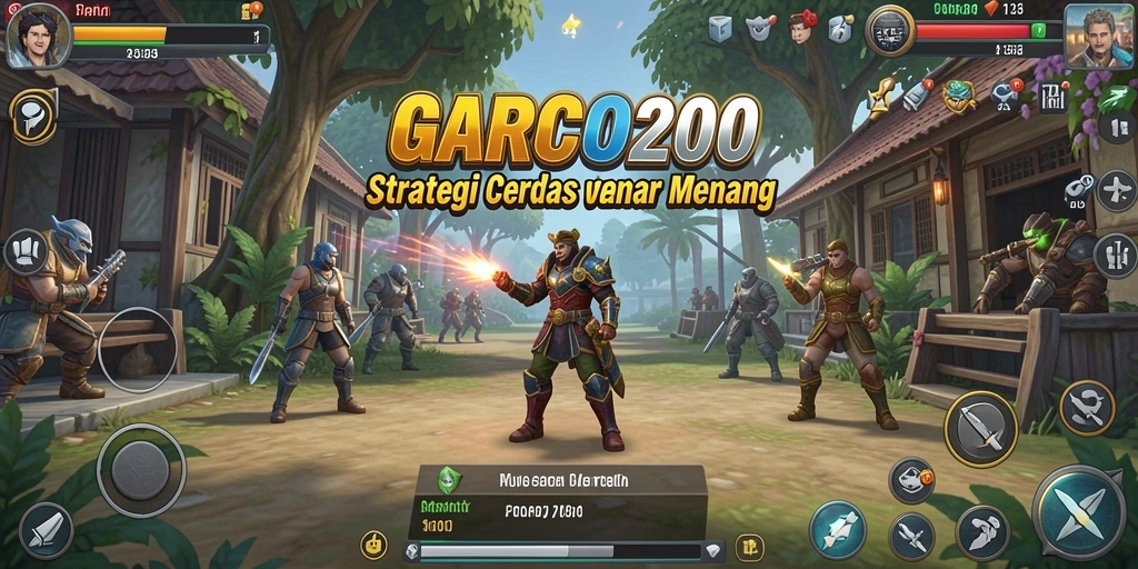 Tampilan gameplay menarik dari GARCO200 yang penuh strategi.