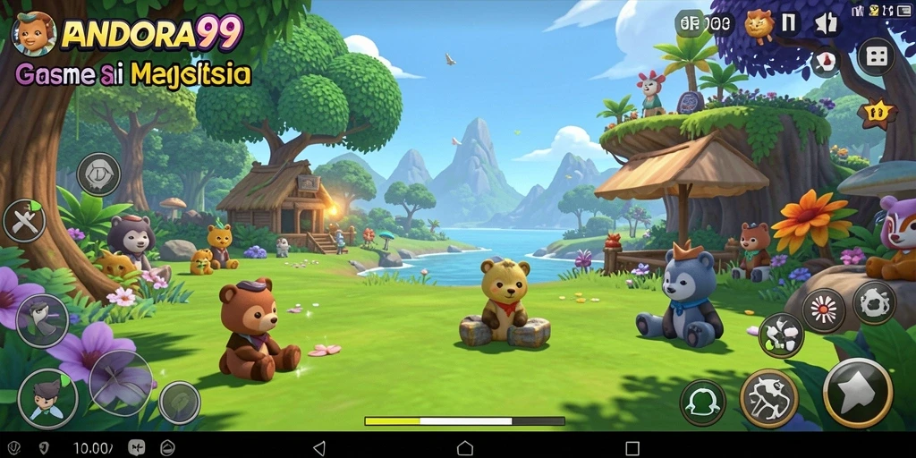 Gameplay penuh warna dan menyenangkan di PANDORA99.