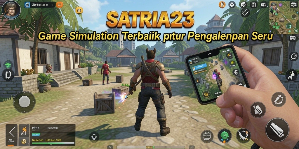 Tampilan gameplay SATRIA123 menampilkan interaksi karakter yang mendalam.