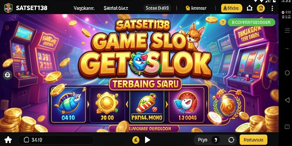 Tangkapan layar utama SATSET138 menunjukkan gameplay slot yang menegangkan.