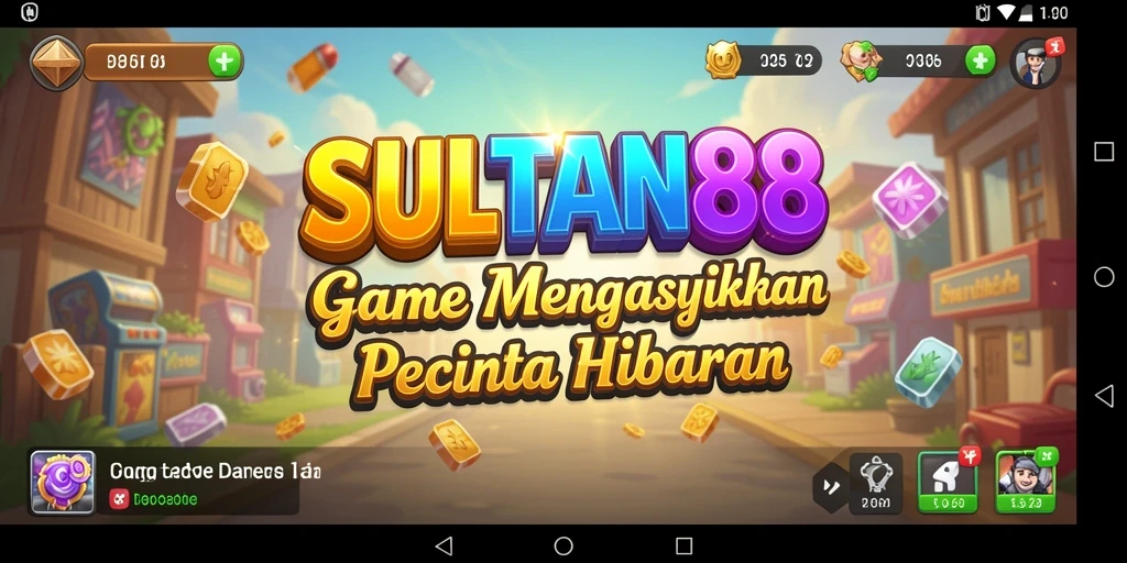 Tampilan menarik dari gameplay Idle SULTAN88.
